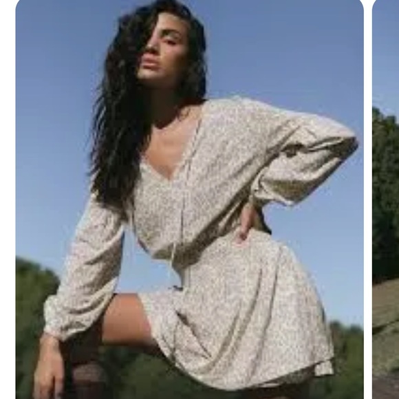 NWT Girl in the Sun Lush Life Leopard Print Mini Dress women size Medium - Picture 3 of 11